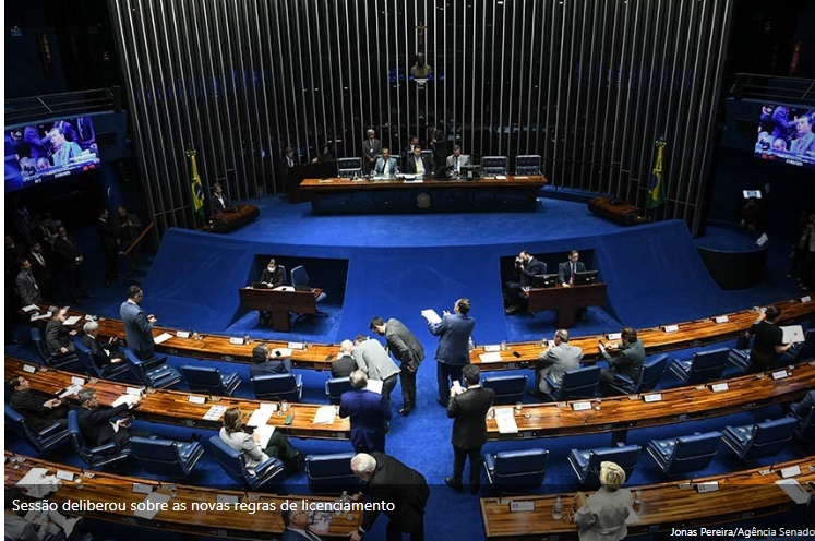 Senado aprova projeto da Lei Geral do Licenciamento Ambiental 1 Senado aprova projeto da Lei Geral do Licenciamento Ambiental