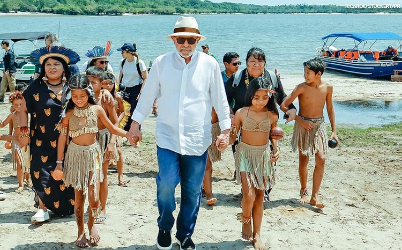 Lula ouve demandas de indígenas em reserva no Pará e encaminha novas ações